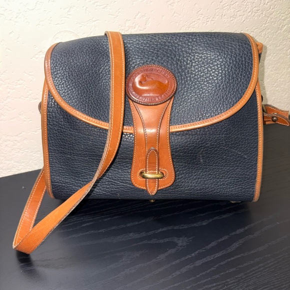 Dooney & Bourke Other - Dooney & Bourke Vintage AWL Black Crossbody – Pebbled Leather